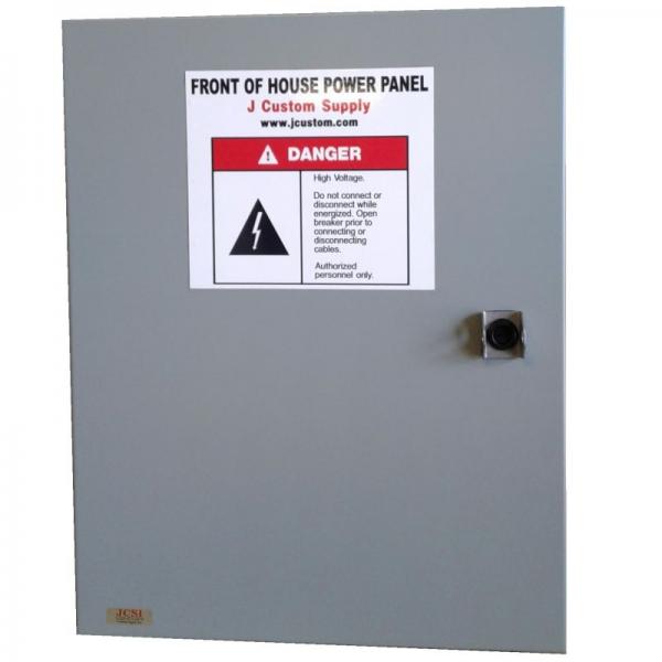 Front of House Power Panels