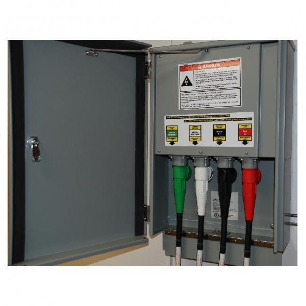 Single Phase 200 AMP 120/240 Volts Generator Connection Box 